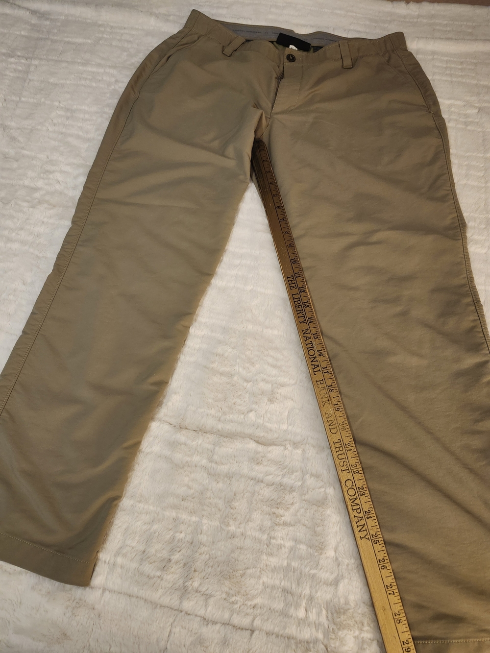 Under Armour UA Matchplay Tapered Golf Pants Waist 38 x 30 Brown